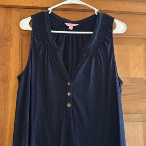 Lilly Pulitzer Navy Mini Dress